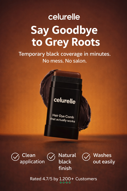 RootRevive™ Instant Dye Comb - Black