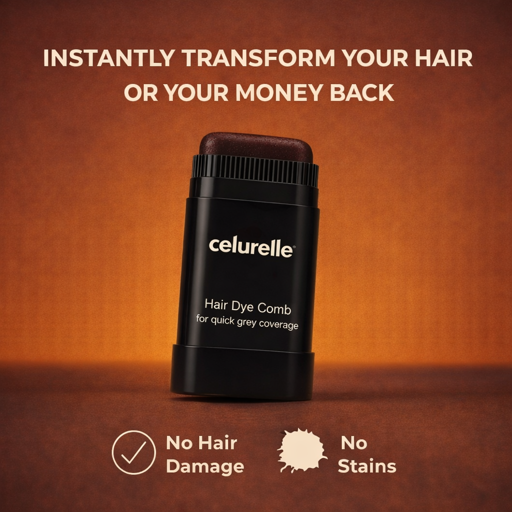 RootRevive™ Instant Dye Comb - Black