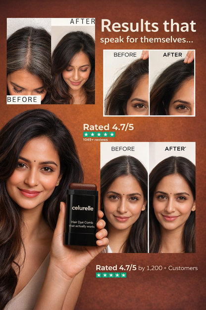 RootRevive™ Instant Dye Comb - Black